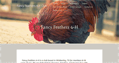 Desktop Screenshot of fancyfeatherstx.org